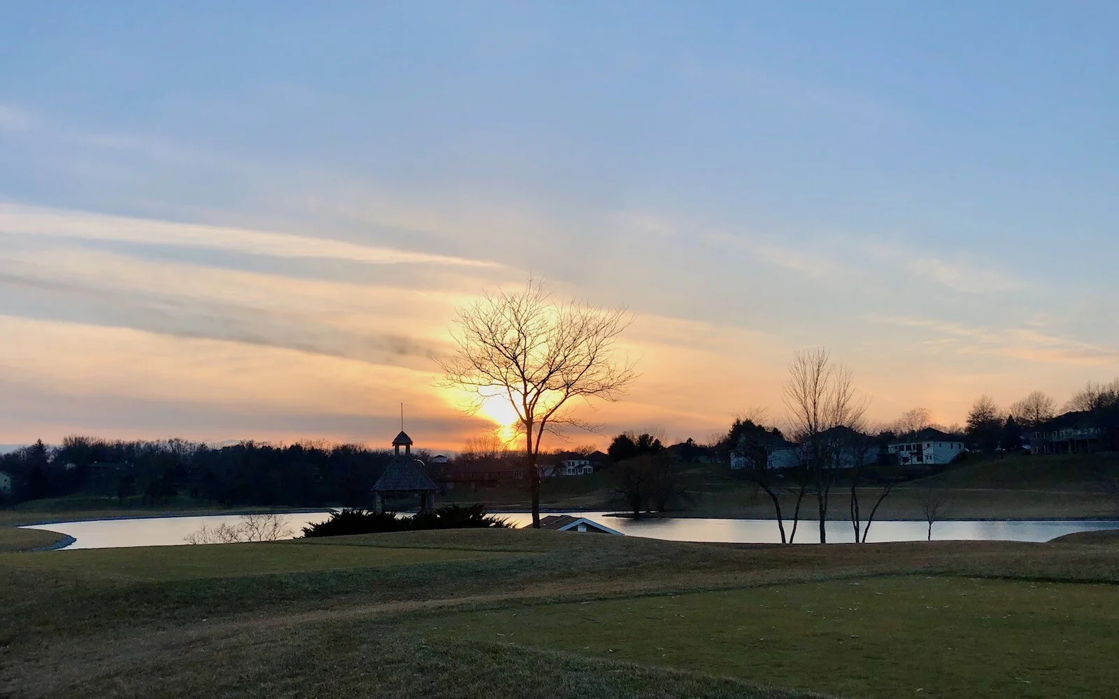 Sunset Brown Deer Coralville